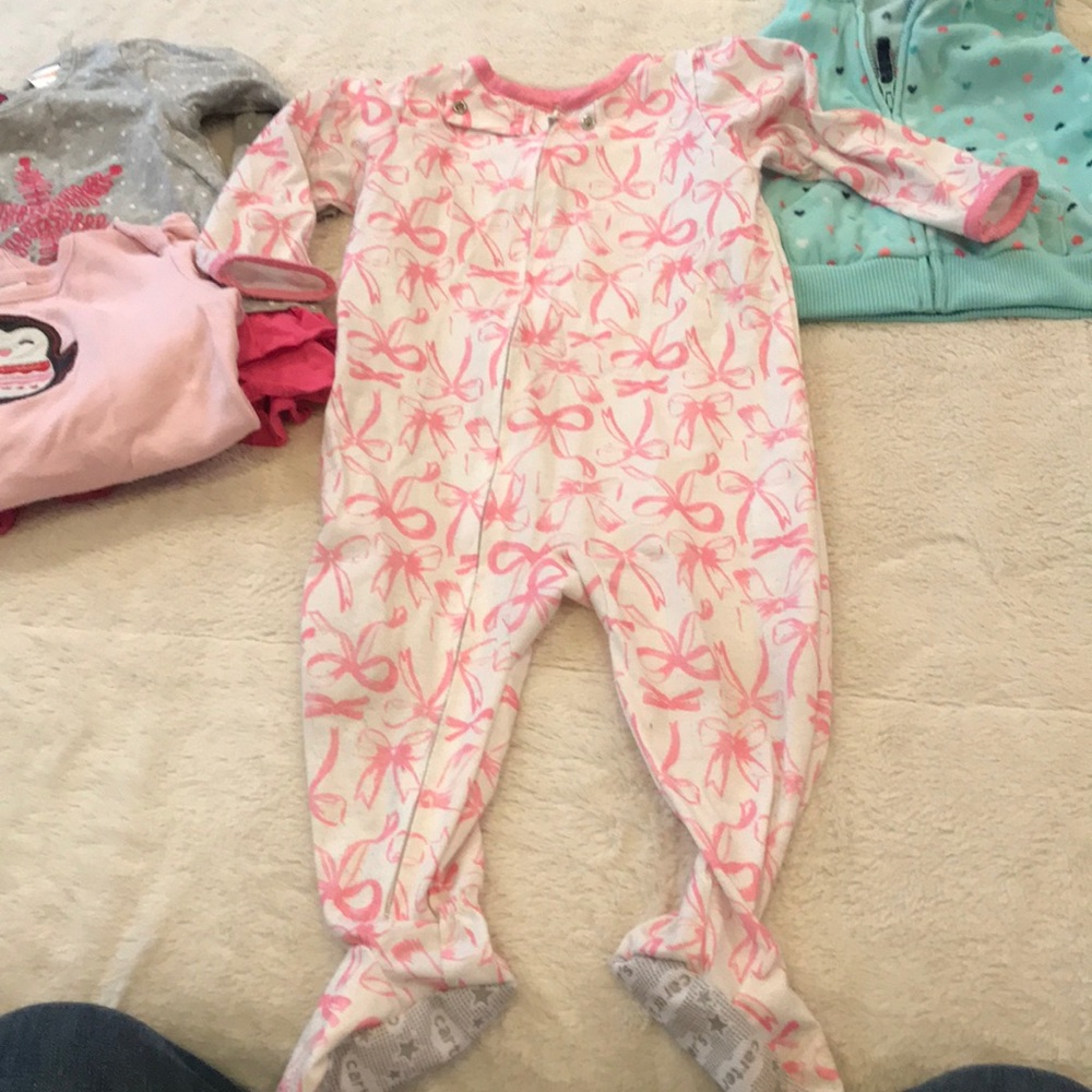 Footed onesies